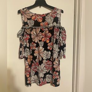 Hannah Plus Size 2X Floral Blouse